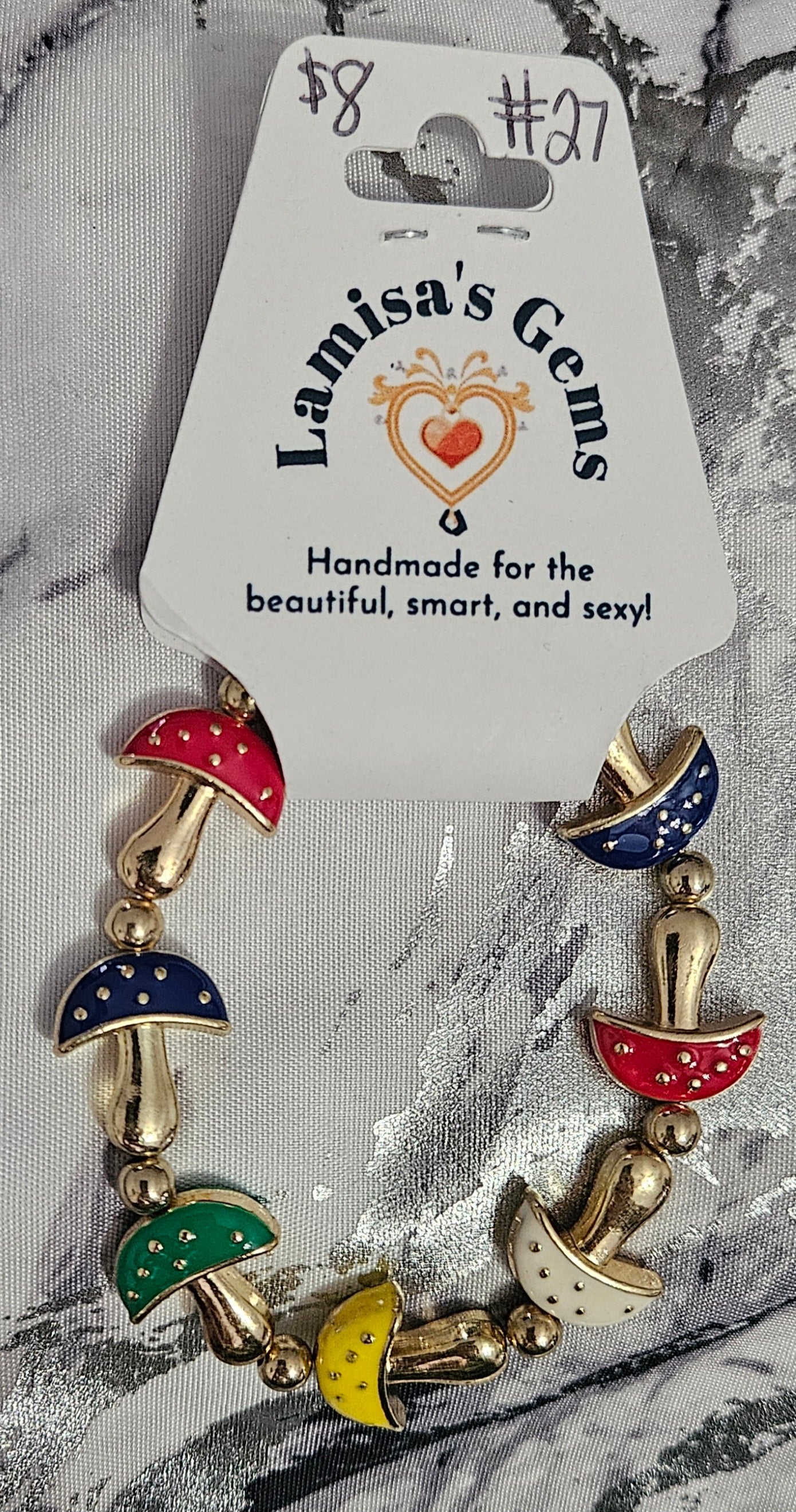 Mushroom Bracelet