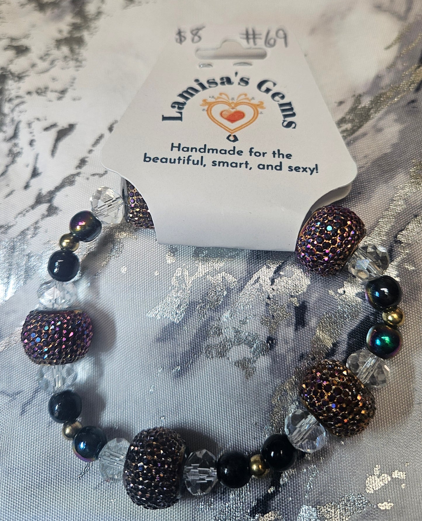 Galaxy Rhinestone Bracelet