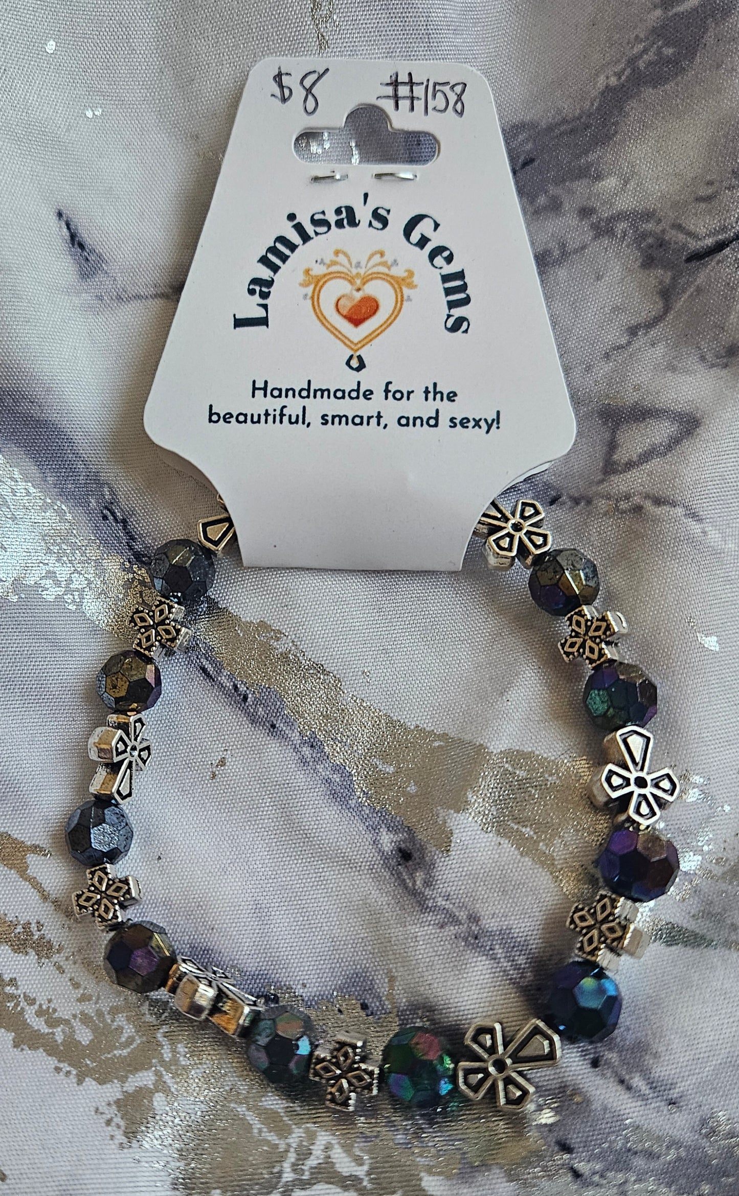 Cross Galaxy Bracelet