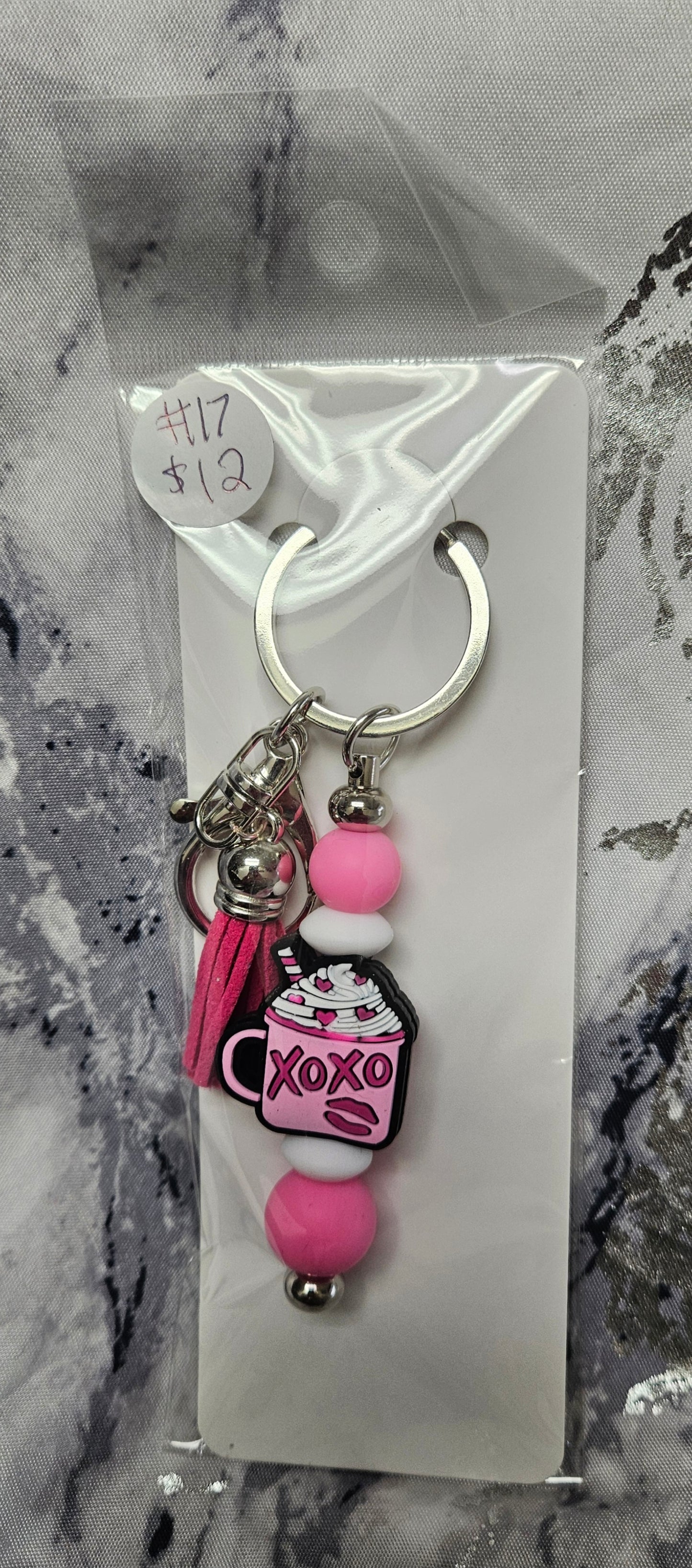 Xoxo Coffee Keychain