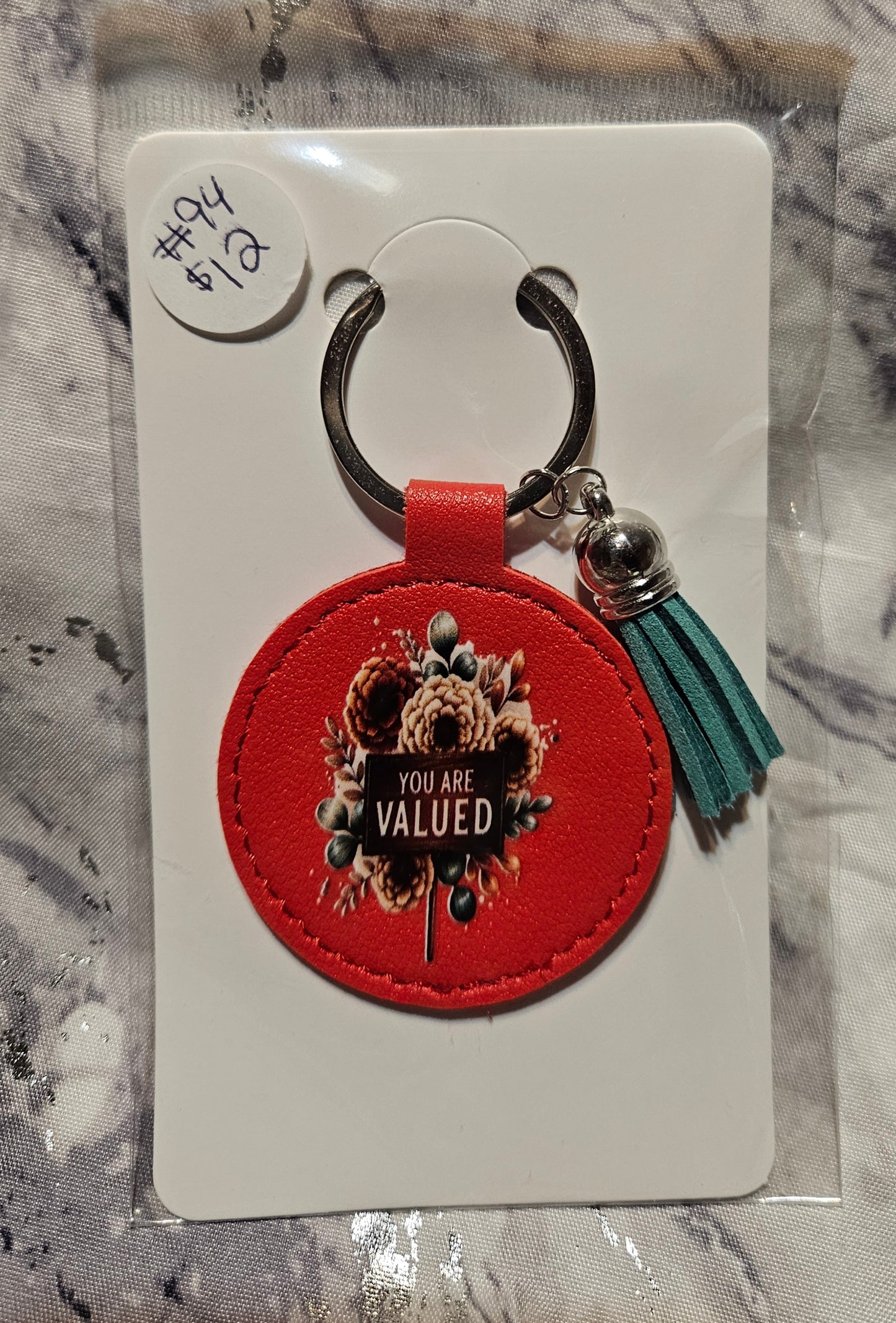 You Are Valued Keychain