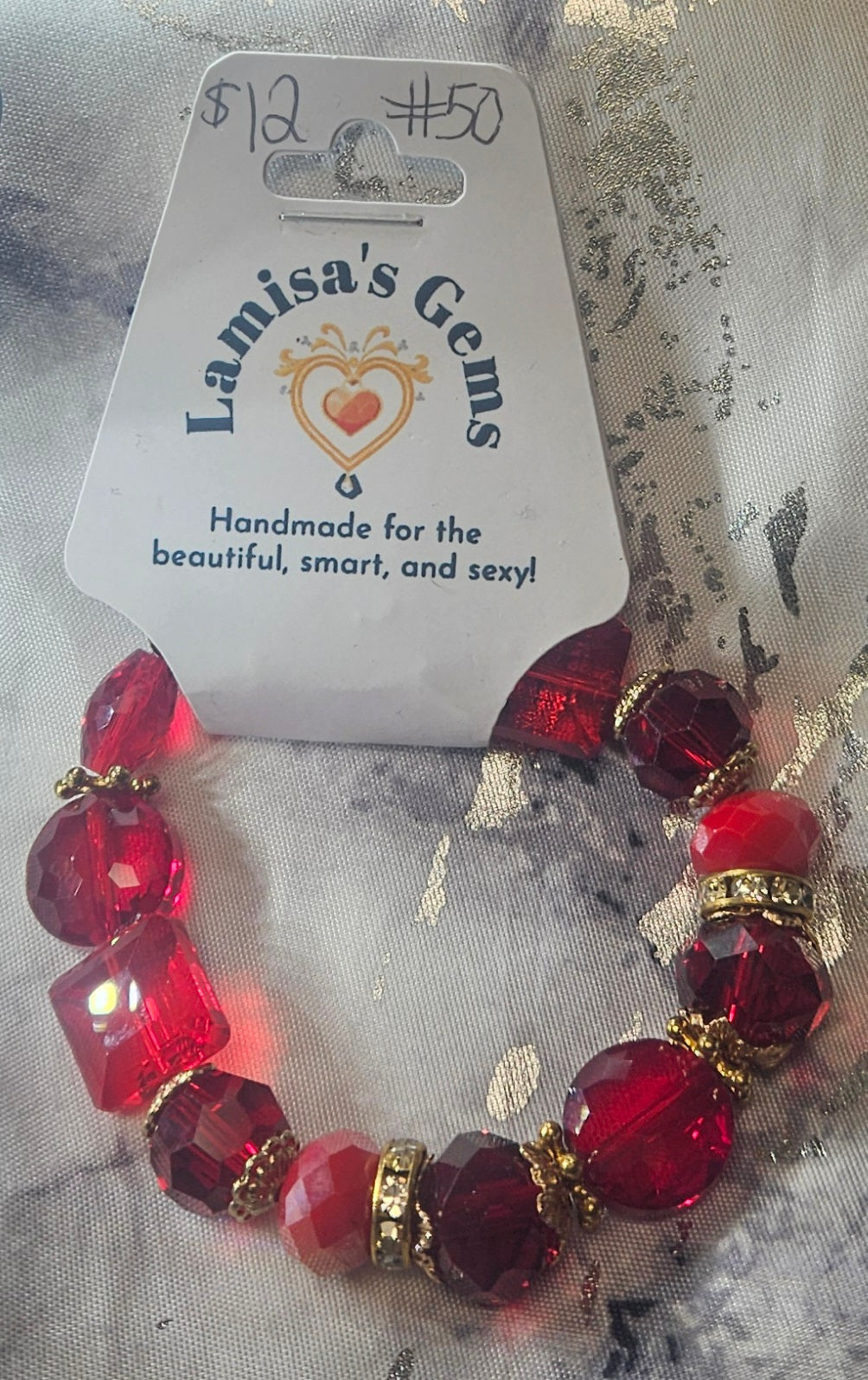 Red Crystal Bracelet