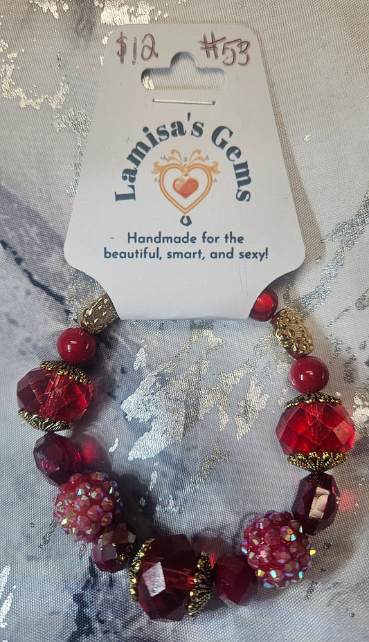 Red Crystal Bracelet