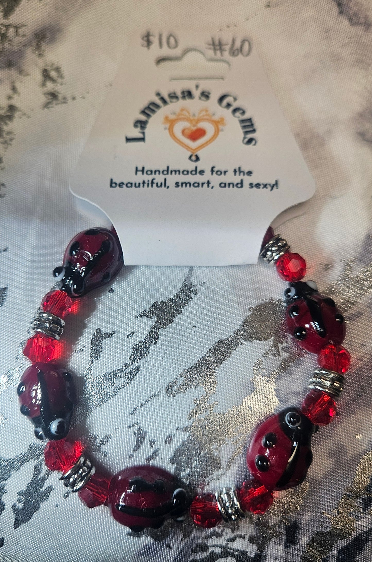 Lady Bug Bracelet