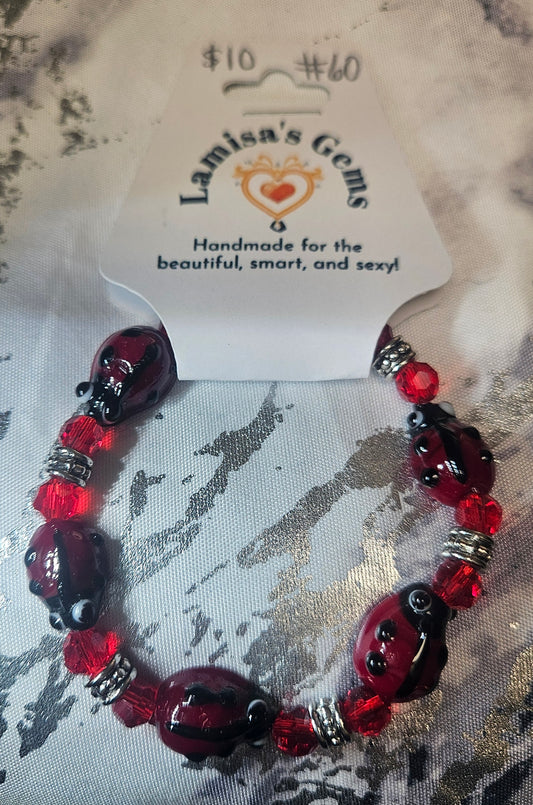 Lady Bug Bracelet