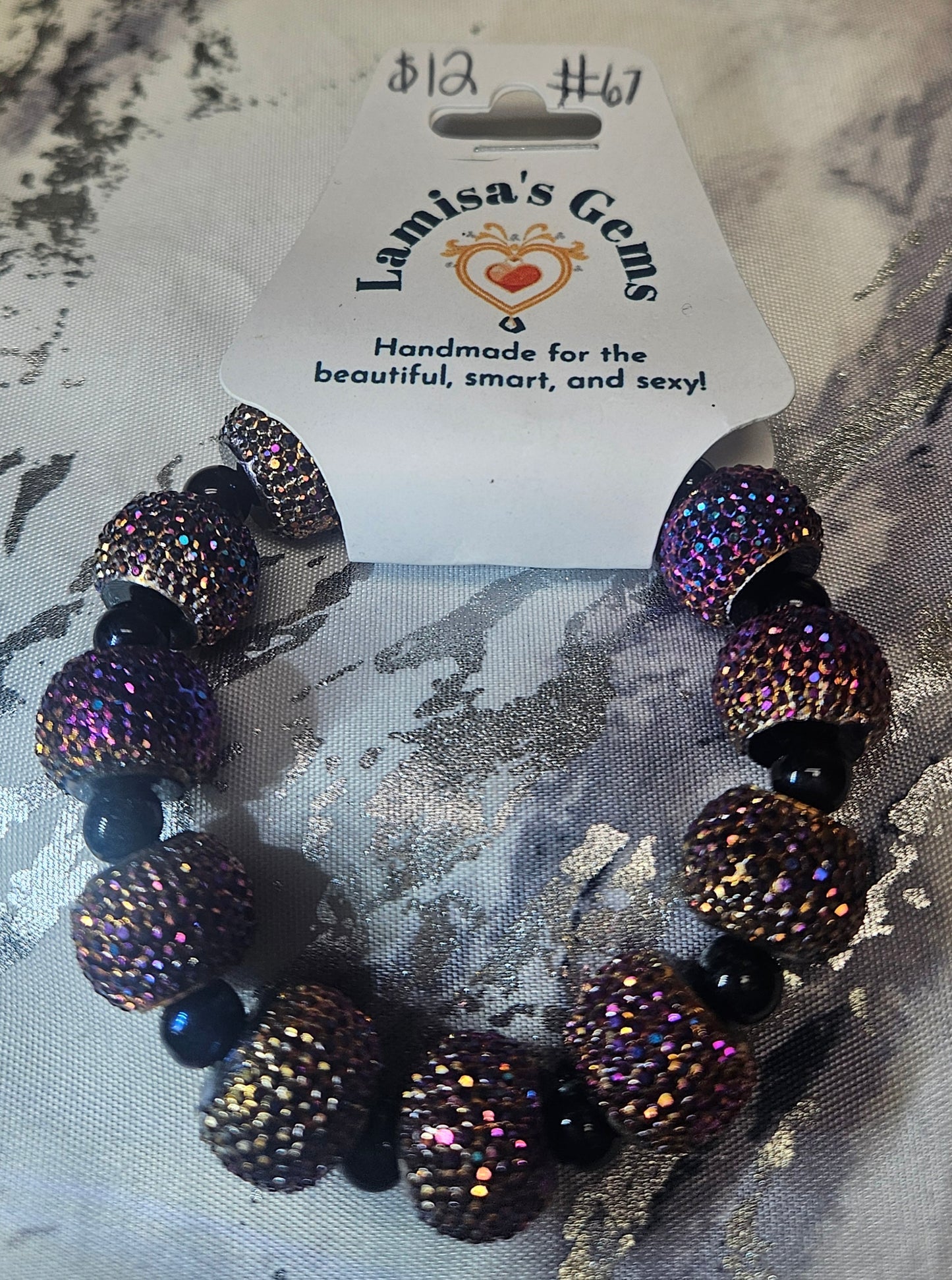 Galaxy Rhinestone Bracelet