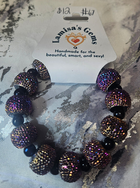 Galaxy Rhinestone Bracelet