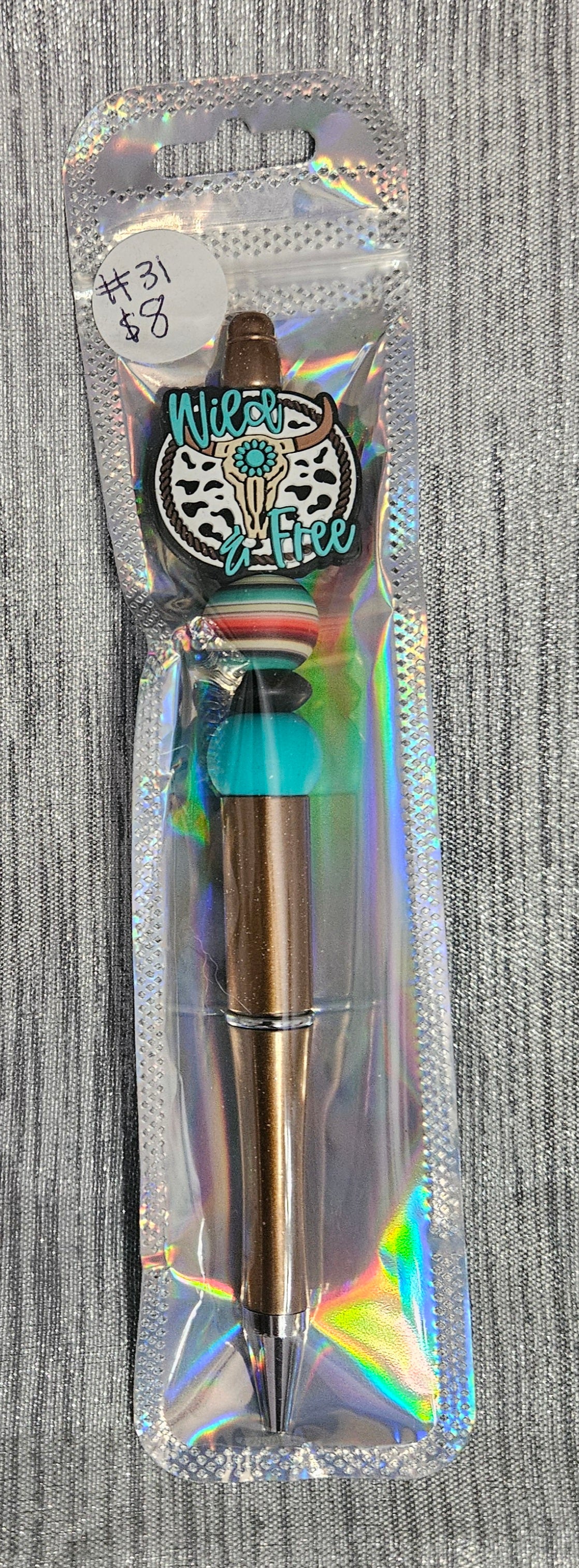 Wild & Free Skull Pen