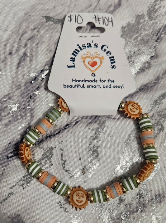 Sun Heishi Bracelet