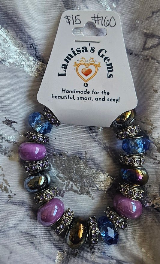 Elegant Purple Bracelet