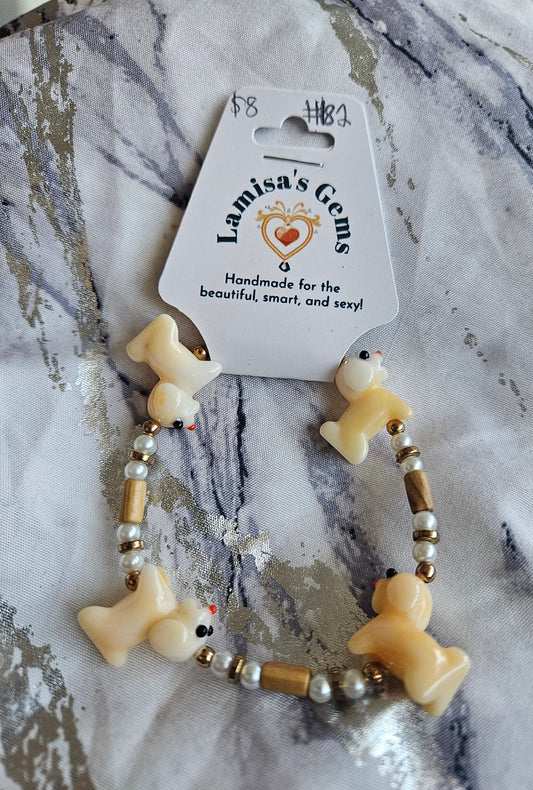 Tan Dog Bracelet