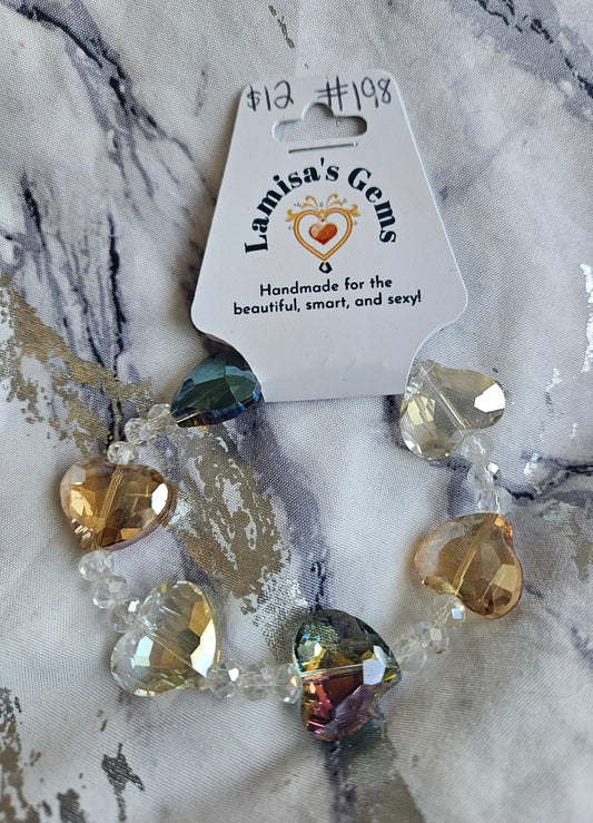 Heart Crystal Bracelet
