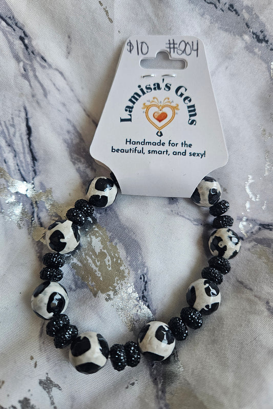 Creamy Cow Bracelet