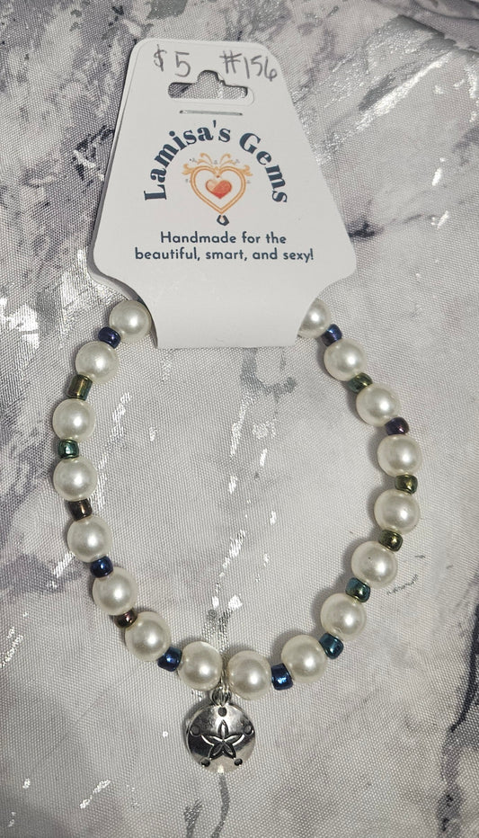 Pearl Sand Dollar Bracelet