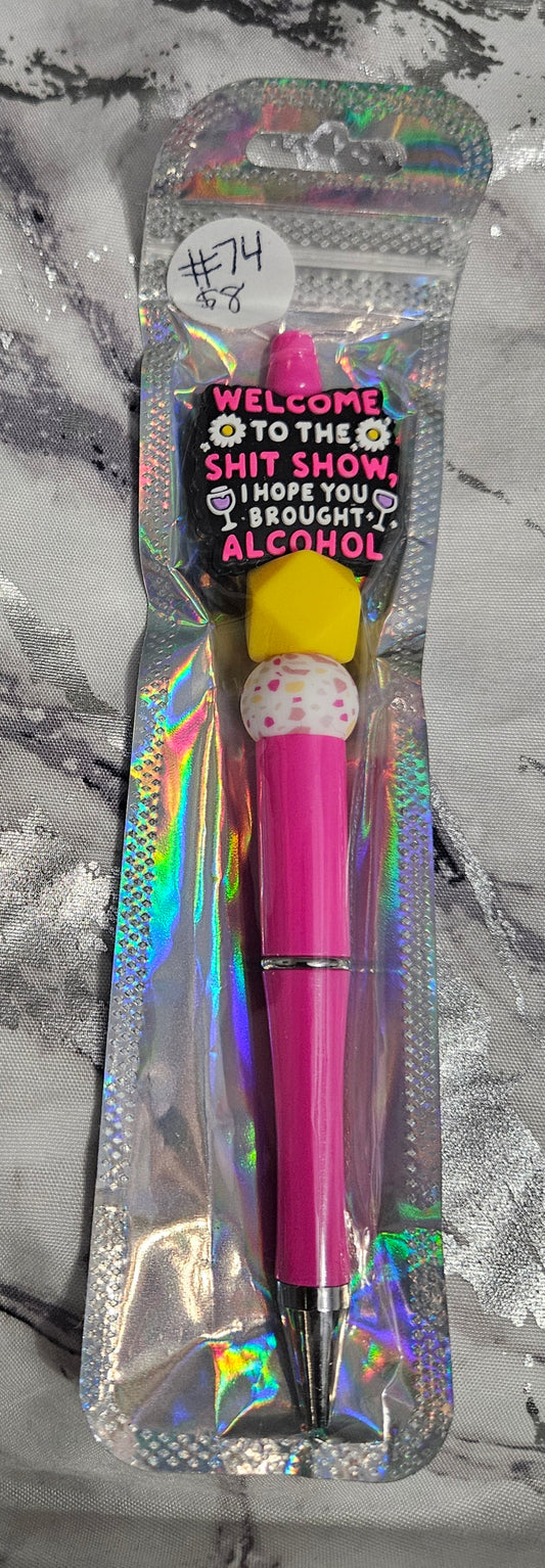 I hope you brought alcohol Pen