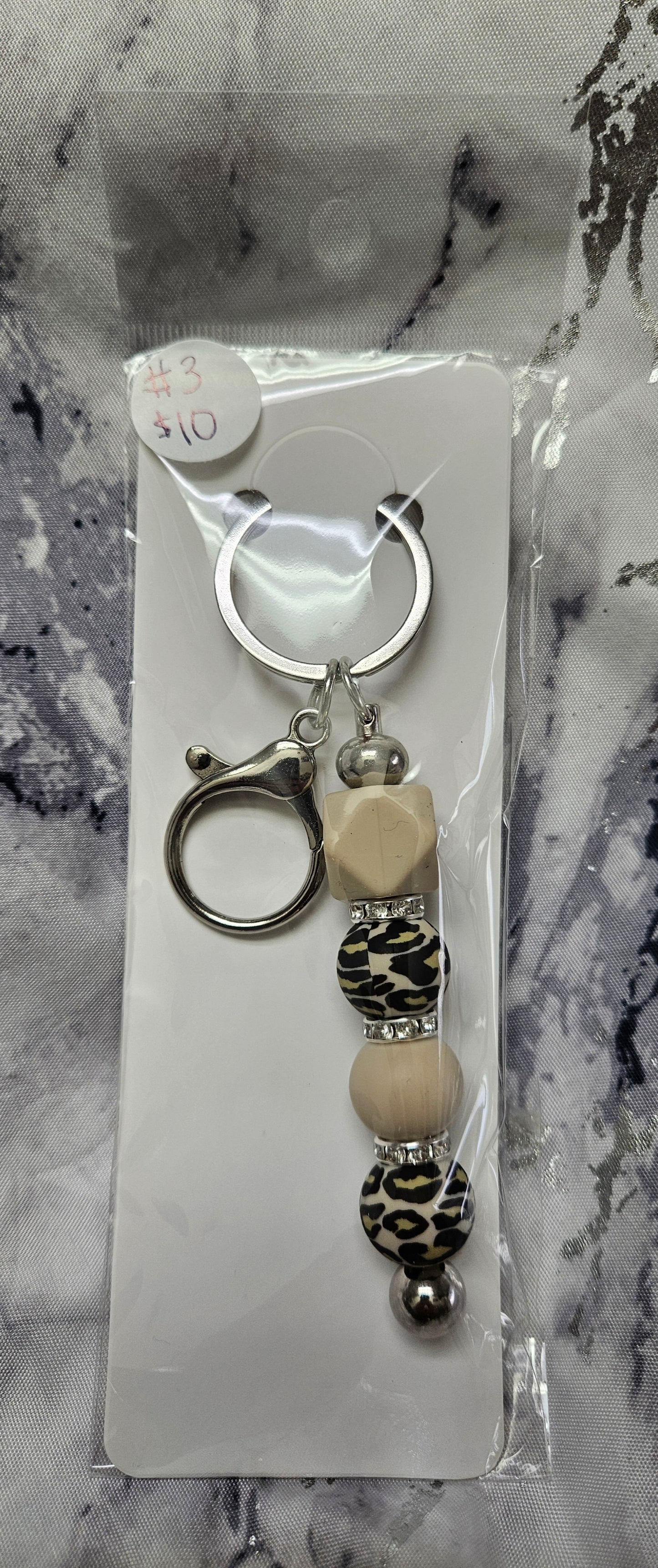 Cheetah Keychain