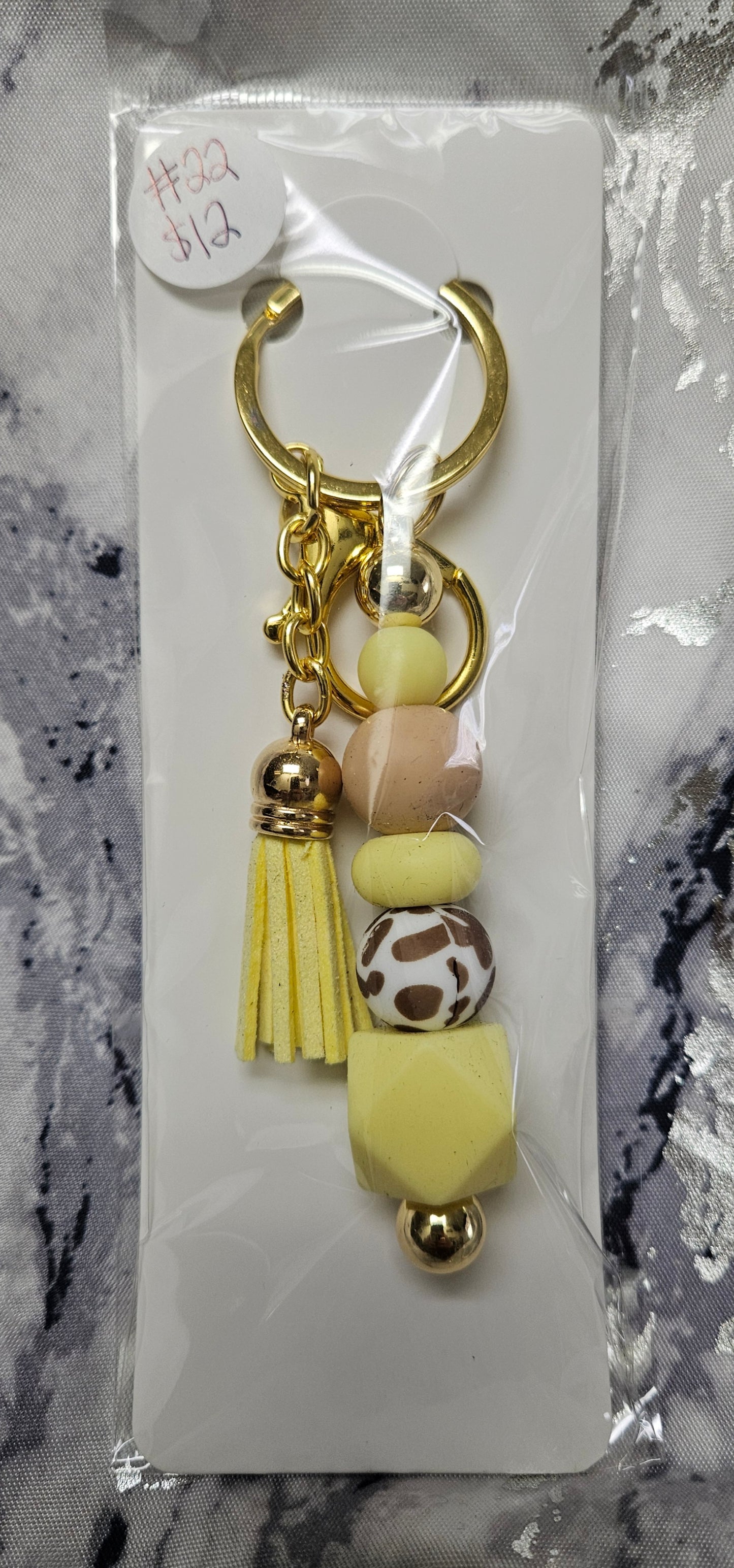 Cow Keychain