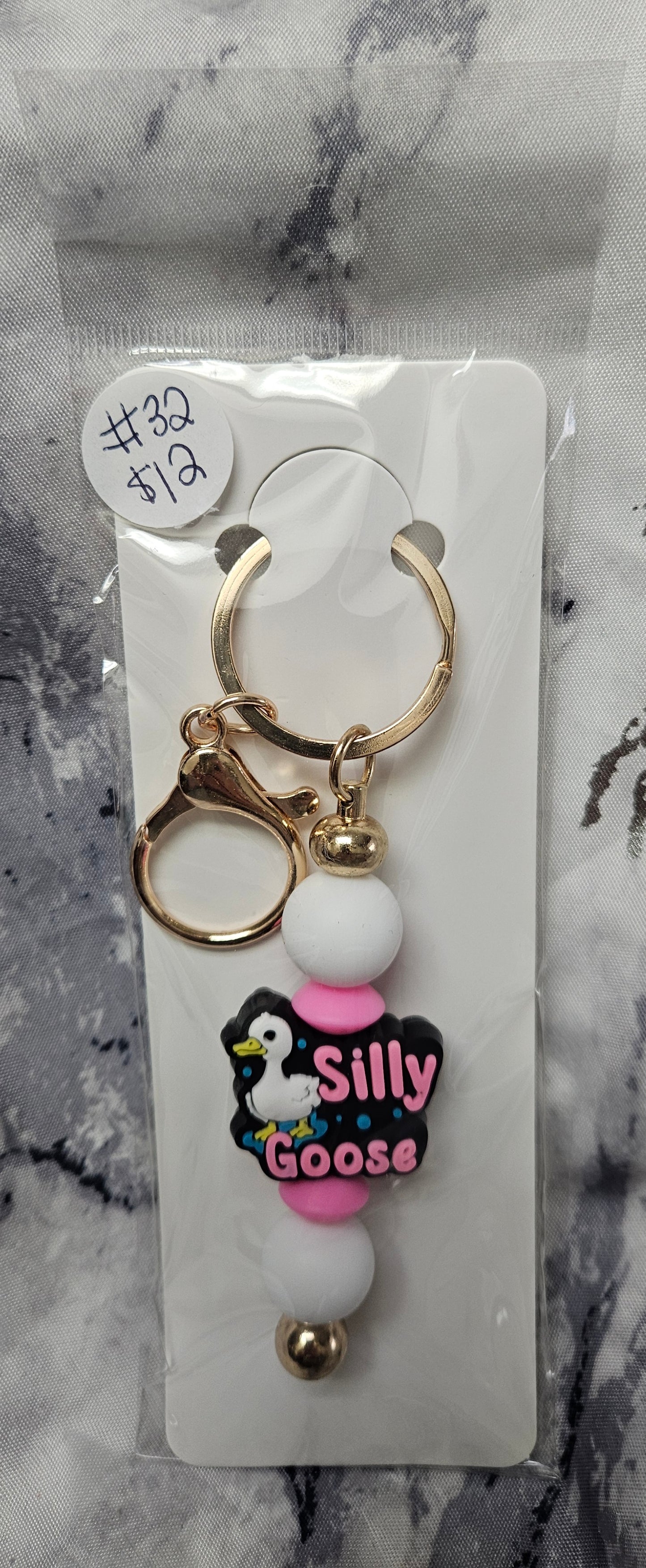 Silly Goose Keychain
