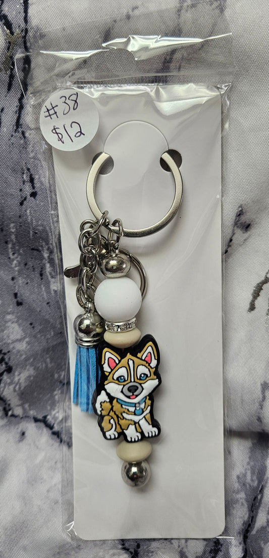 Puppy Keychain